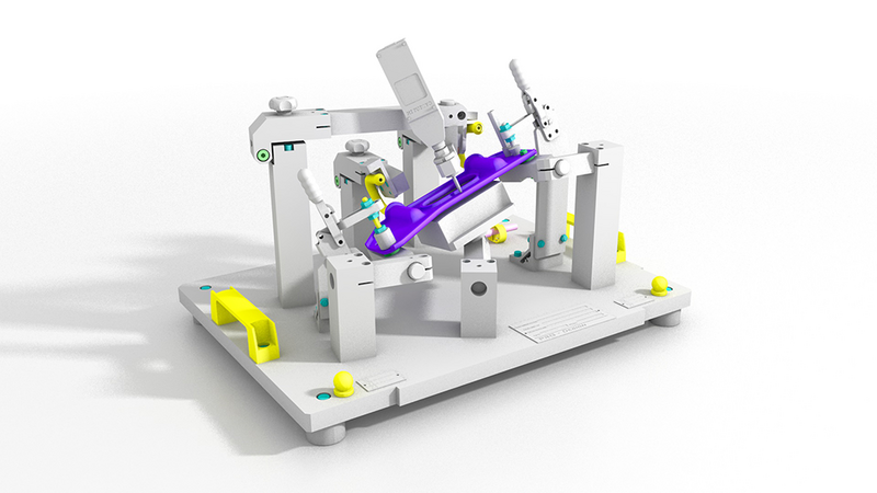 Further example of an inspection fixture