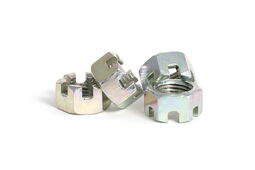Example illustration of castle nuts