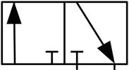 Way valve (3/2-way valve)