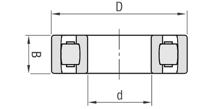 Structure of a spherical roller bearing