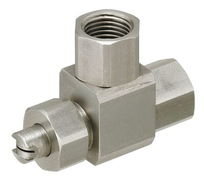 Example illustration of a two-substance nozzle