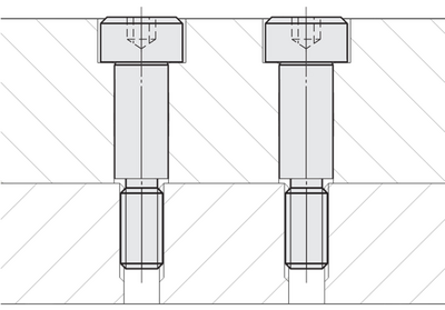 Example illustration - Alignment with reamer bolt