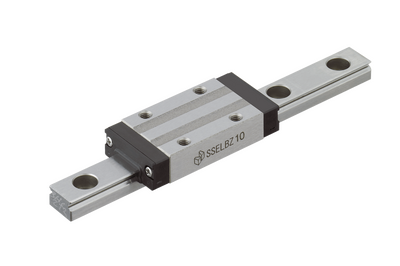 Miniature profile rail guide