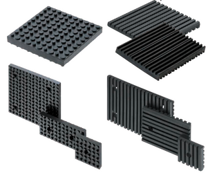 Various Forms of RUBLOC Plates