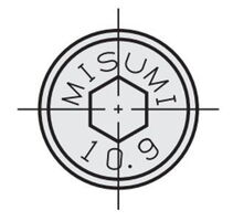 Specification of the strength class of a steel screw (10.9)