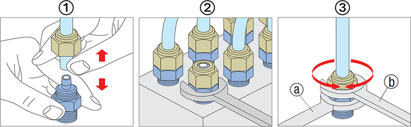 Compression fitting assembly