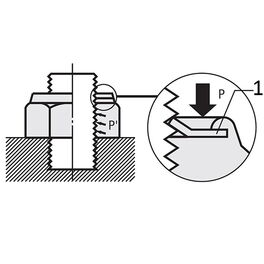 U-Nuts® self-locking nut