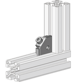 Easy connector as a corner connector