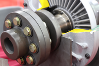 Elastic bolt coupling.
