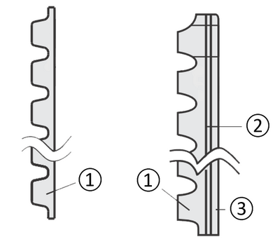 Example of Vibration Damping Gel Plates