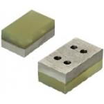 Example illustration - Composite block made of polyurethane rubber and stainless steel