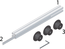 Assembly of the HFROLK track roller