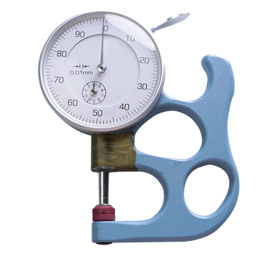 Example illustration of a thickness gauge