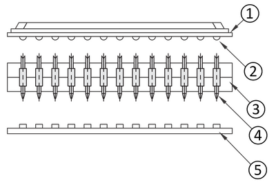 Example of an in-circuit setup