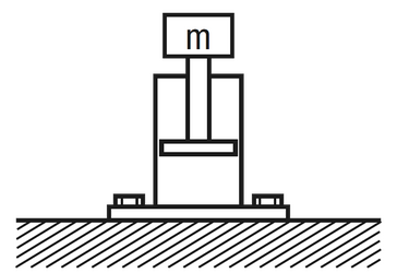 In vertical direction