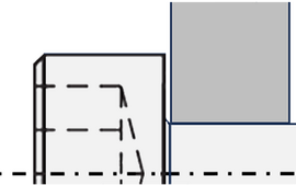 Example illustration - Reamer bolt without undercut