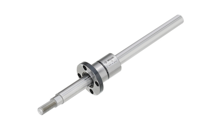 Linear guide with torque shaft