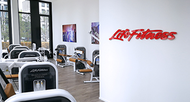 Free use of the fitness studio