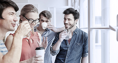 Free Coffee and Water