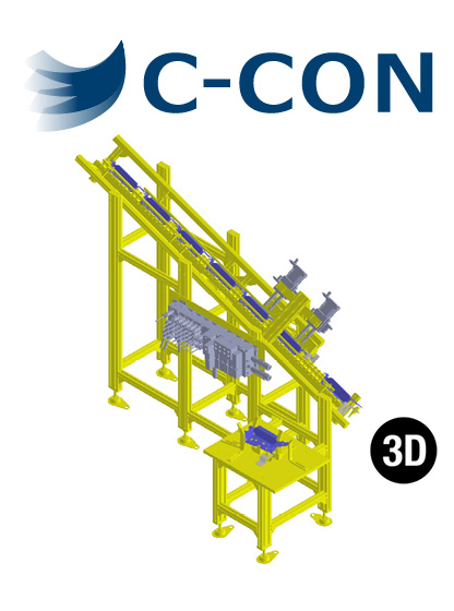 MISUMI Automotive - Roller Conveyor for Body in White application