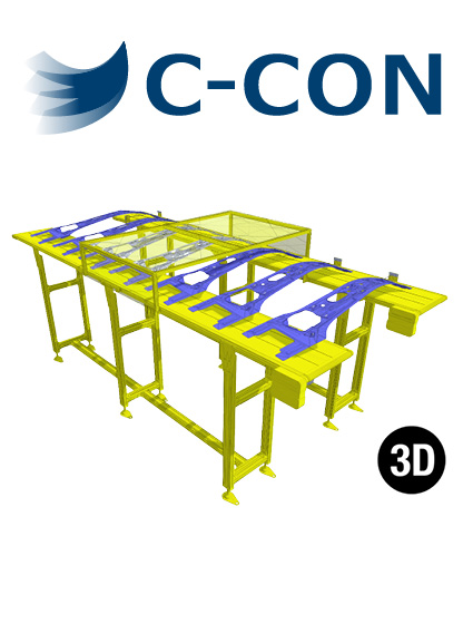 MISUMI Automotive - Belt Conveyor for Body in White application