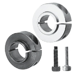 For Bearing Mounting/Clamp Type/Compact/Short Shoulder
