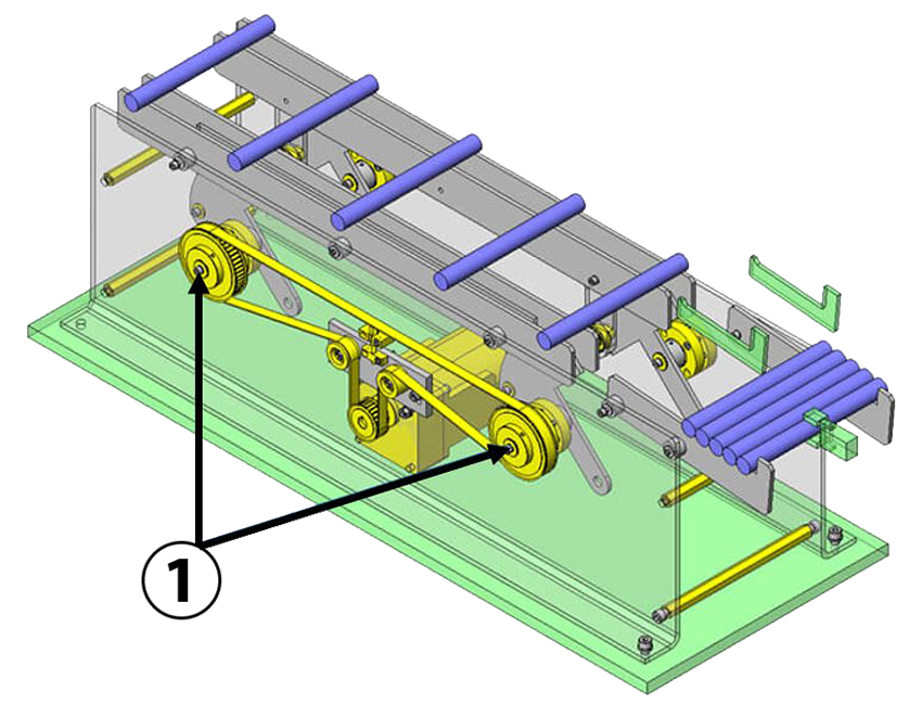 Application examples of rotary shafts